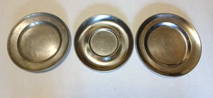 Lote de tres platos surtidos de acero inoxidable (Kalimar, Gense, sin marca) - Imagen 1 de 11