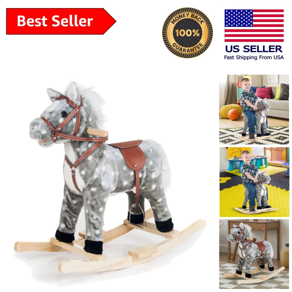 Toddler Toys Happy Trails Rocking Haley Horse Ride On baby kids