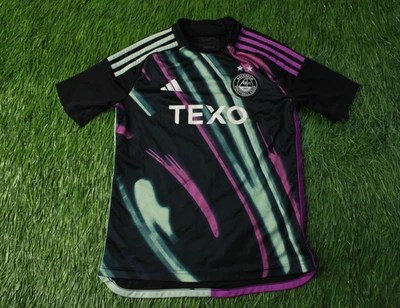 CAMISETA FUTBOL ABEDEEN 2023/2024 VISITANTE ADIDAS ORIGINAL JOVEN M Foto 1 de 4