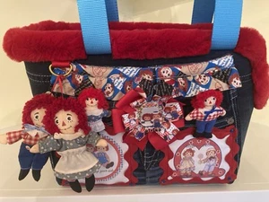 Precious Loves Raggedy Ann & Andy inspirierte Luxus-Transportbox für Haustiere - Bild 1 von 9