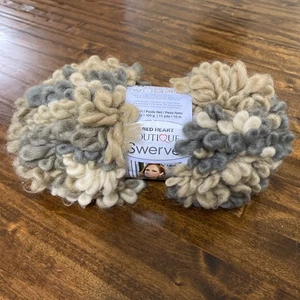 Red Heart Boutique Swerve Super Bulky Knitting & Crochet Yarn-Sahara - 1 Skein - Picture 1 of 5