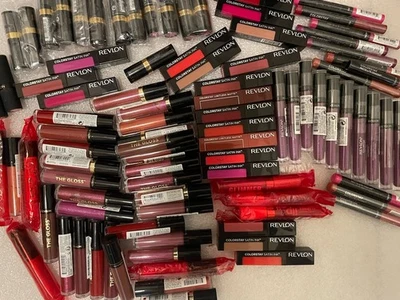 100 X Productos para labios Revlon ColorStay, brillo, lápiz labial, manchas, otros dups sellados Foto 1 de 4
