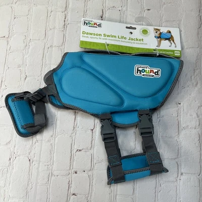 NWT Outward Hound Dog Life Jacket MEDIUM Swimming Dog Blue - Image 1 of 4