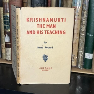VINTAGE- Krishnamurti: The Man and His Teaching. 3rd English ed. 1958. - Bild 1 von 14