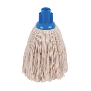 2Work Twine Rough Socket Mop 12oz Blue Pack of 10 101851B - Picture 1 of 1