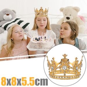 Kinder Königin König Krone Prinzessin Prinz Kristall Tiara Party Geburtstag neu
