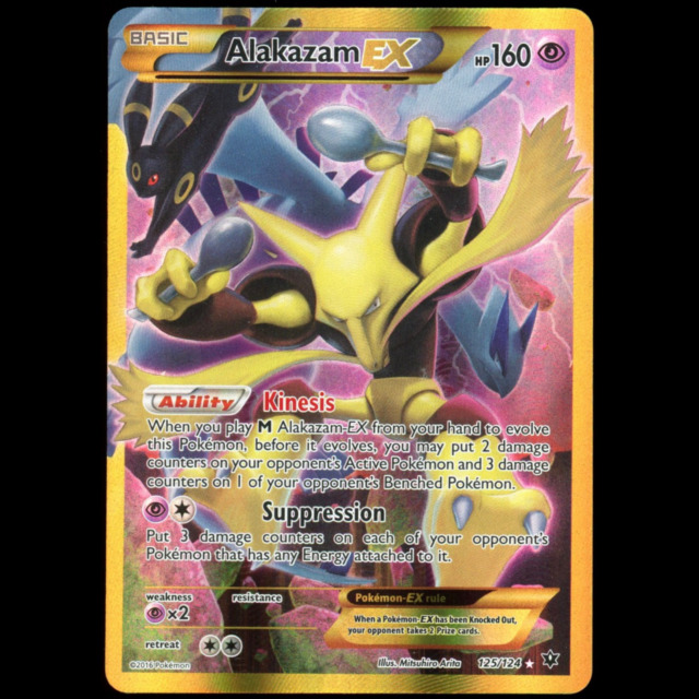 M Alakazam EX - 26/124 - Fates Collide – Card Cavern Trading Cards, LLC