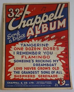 vintage music book Chappell 32nd Album complete words and song Dance Australian - Picture 1 of 3