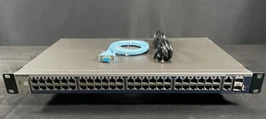 Netgear ProSAFE GS752TX S3300-52X 48P Gigabit 2 T/SFP 10G Network Switch - Picture 1 of 5