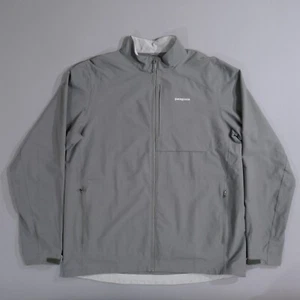 Patagonia Worn Wear Men's Dirt Craft Jacket XL Gray Nylon Ultra Light Golf 24020 - Picture 1 of 19