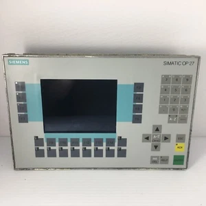 SIEMENS SIMATIC OP27 COLOR CPI 2, 6AV3627-1JK00-1AX0 ( 6AV36271JK001AX0 ) - Picture 1 of 3