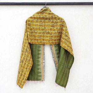 Silk Scarf Head Wrap Stole Dupatta Embroidered Scarf Women Fashion Scarves - Picture 1 of 5