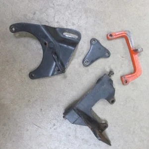 65 66 67 68 CHEVY CHEVELLE IMPALA BIG BLOCK AIR COMPRESSOR BRACKETS SHORT PUMP - Picture 1 of 7