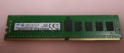 Samsung 8GB DDR4 PC4-2133P 2Rx8 ECC Registered DIMM M393A1G43DB0-CPB          - Image 1 of 4
