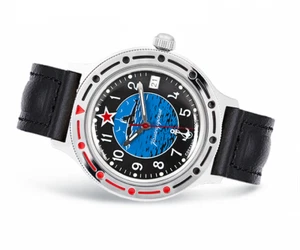 VOSTOK KOMANDIRSKIE AUTOMATIK RUSSISCHE ARMBANDUHR U-BOOT 921163 - Bild 1 von 9