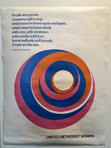 Sammlung von 3 United Methodust Frauen Poster (Vintage) 18,25” x 24,25” - Bild 1 von 12