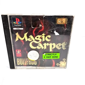 MAGIC CARPET - Boxed PS1 Game.. GOOD USED CONDITION PAL NO MANUAL - Imagen 1 de 5