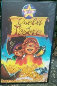 VHS DA COLLEZIONE - L'ISOLA DEL TESORO - LE AVVENTURE PIÙ BELLE STARDUST RARITÀ - Foto 1 di 1