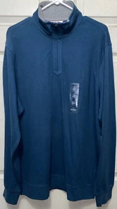 Men’s Sz L Izod Green Long Sleeve Pull Over NWT  - Bild 1 von 4