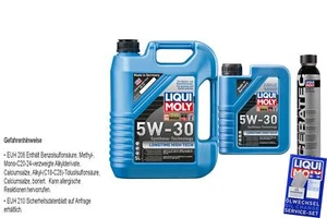 Juego de aceite de motor Liqui Moly original de 6 litros Longtime High Tech 5W-30 Ceratec - Imagen 1 de 11