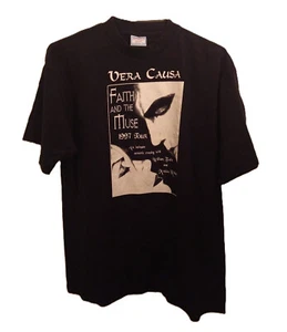 Vintage Faith & The Muse T-Shirt XL Vera Causa 1997 Tour Monica Richards Concert - Picture 1 of 11
