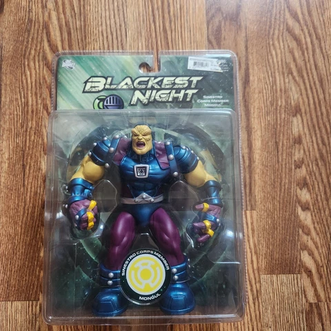 DC Direct Blackest Night Sinestro Corps Member Mongul Action 9" Figure NEW Cover