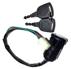 INTERRUPTOR LLAVE DE ENCENDIDO HAMMERHEAD MUDHEAD TORPEDO 80T SHARK GO KART PARTE 6.000.165 - Imagen 1 de 2