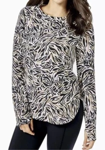 Lilly Pulitzer XS Onyx Can You Zee Me Blythe Pullover Luxletic Crew Sweater NWOT - Picture 1 of 5