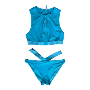 Calvin Klein Bikini Set Gr S Türkis Logodetails Neuwertig - Bild 1 von 2