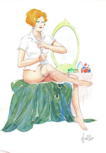 LEONE FROLLO - Tavola originale Illustrazione n.13 - Picture 1 of 1
