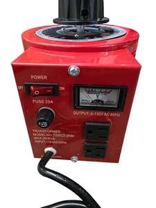 2000VA Variable Transformer 110V 60Hz Variable AC Voltage Regulator US Plug - Picture 1 of 11