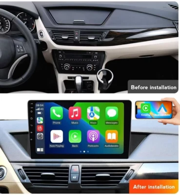 Radio estéreo para automóvil para BMW X1 E84 2010-2016 Android 15 GPS navegación Bluetooth + cámara Foto 1 de 4