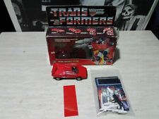 Transformers g1 1984 Sideswipe Complete With Box