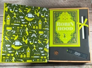 The Adventures of Robin Hood FAO Schwarz Exclusive Book, Pin, Bookmark & Scroll - Picture 1 of 6