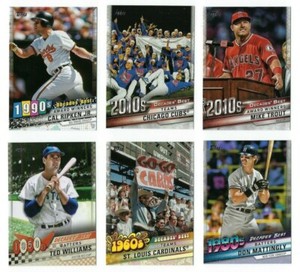 Decades' Best Insert Complete Your Set 2020 Topps Series 1 You U Pick Choice