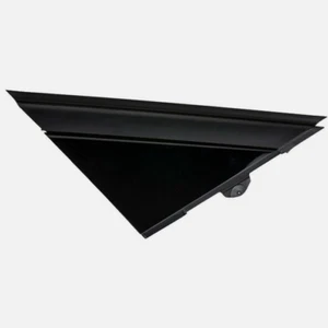Right Mirror Triangle Cap Cover Black Glossy Fits for Fiat 500 su - Picture 1 of 9