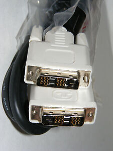 6 foot DVI-D Digital Male Male MM Single Link Video Cable Ferrite 453030300660r