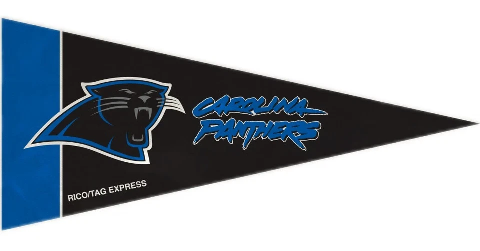 Carolina Panthers Official NFL Mini Pennants by Rico Industries 429065