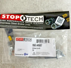 *RETURN SALE *StopTech (950.44507) Stainless Steel Rear Brake lines - Picture 1 of 2