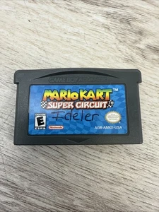 Mario Kart Super Circuit (Nintendo GBA, 2001) Nur lose Spielkassette getestet - Bild 1 von 4