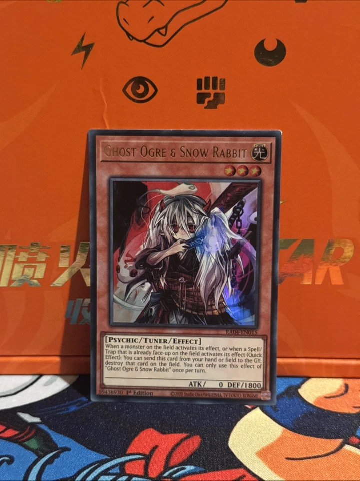 Ghost Ogre & Snow Rabbit (UR) RA04-EN015 Quarter Century Stampede 1st Edition - Image 1 of 2
