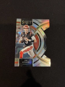 2023 Panini Select Premier Level Joe Burrow #165 Silver Prizm Die-Cut - Picture 1 of 5