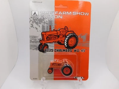 Ertl AGCO 1995 Farm Show Edition Allis-Chalmers WD-45 NEW #1203 - Image 1 of 2