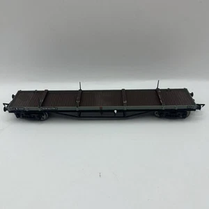 Bachmann OO Gauge 33-856C 30 Ton Bogie Bolster Wagon B ‘943501’ BR Grey - Picture 1 of 11