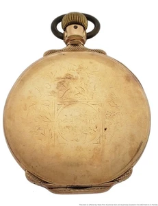 Waltham PS Bartlett Heavy Gold Filled Box Case Taschenuhr zum restaurieren reparieren - Bild 1 von 8