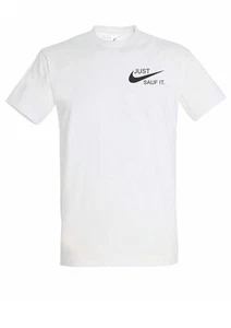 T-Shirt Shirt Just Sauf it Bier Dorf - Bild 1 von 4