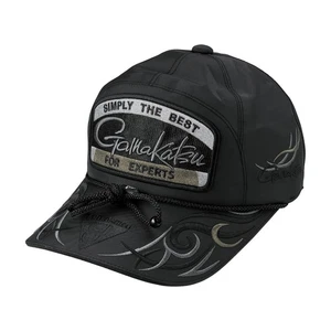 Gamakatsu Fishing Cap (Patch) GM9112 Black x Black L - Picture 1 of 1