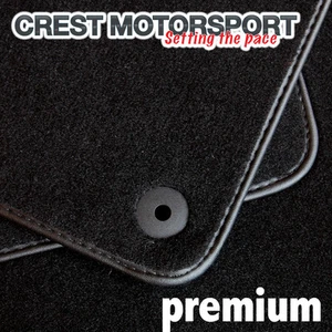 SMART COUPE PREMIUM Tailored Black Car Floor Mats - Picture 1 of 1