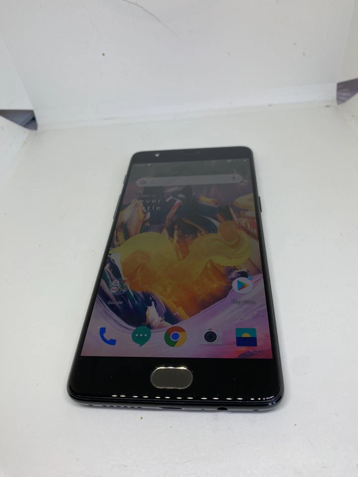 OnePlus 3t - 128GB - Black (Unlocked) Smartphone - Image 1 of 4