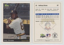 1991 Classic Best Augusta Pirates Tony Brown #23